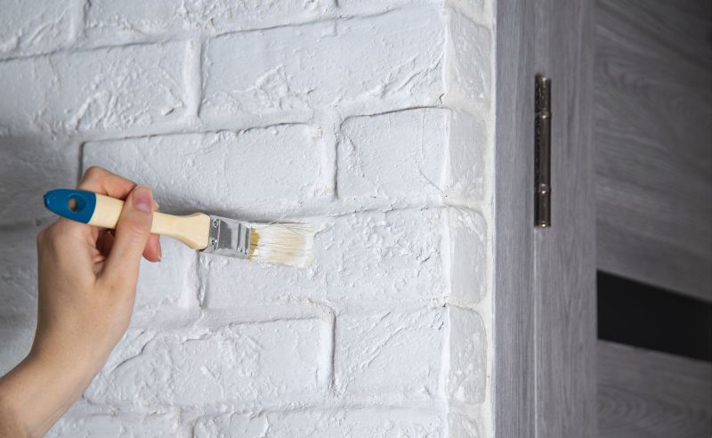 Brick Surface Before Removal